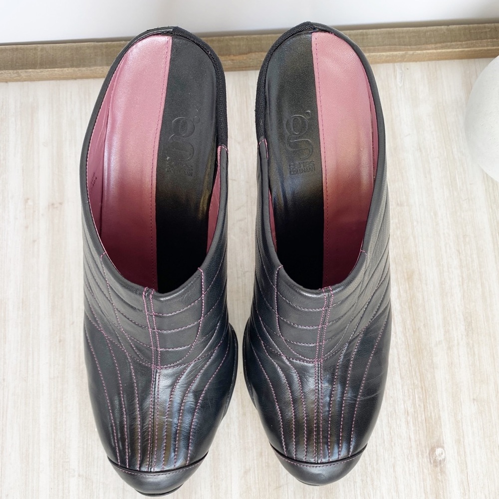 ✖️SOLD✖️•COLE HAAN• Nike G Series Leather Heeled Mules - Picture 6 of 13